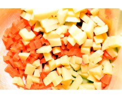 Catering Carrot & Turnip Diced 700g €4.10