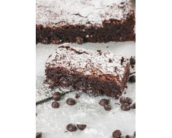 Slice Chocolate Chip Brownie €1.95