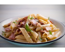 Penne Chicken & Smoked Bacon €6.50